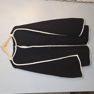 J. Crew Scarf Knit Cardigan In Drapey Wool Alpaca Blend Button Front Coat NWOT